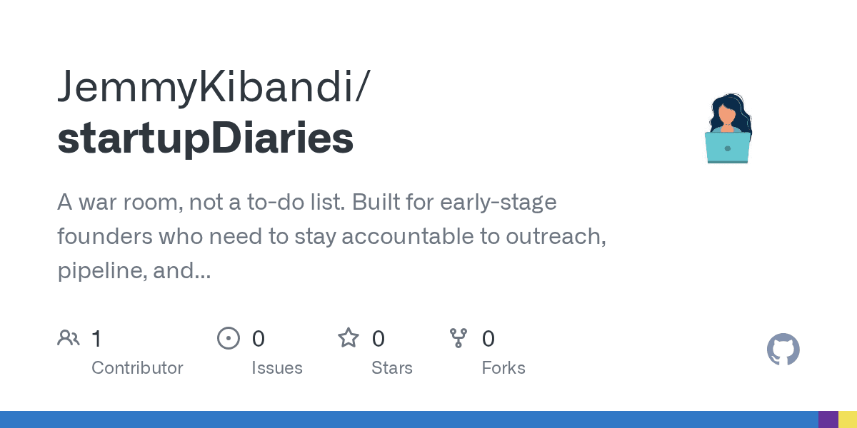 StartupDiaries